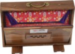 Shruti Box Teak Wood Size (15″ X 10″ X 3″) Inches – Tuned : 440 Hz, Gig Bag, Natural Color, Key – C To C Lower Tone Reeds, Sur Peti, Surpeti, Yoga, Bhajan, Kirtan, Mantra, Drone, Vocal - Image 13