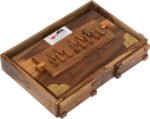 Shruti Box Teak Wood Size (15″ X 10″ X 3″) Inches – Tuned : 440 Hz, Gig Bag, Natural Color, Key – C To C Lower Tone Reeds, Sur Peti, Surpeti, Yoga, Bhajan, Kirtan, Mantra, Drone, Vocal - Image 18