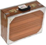 Teak Wood Mini Traveler Harmonium By Kaayna Musicals- 5 Stop- 2 Main & 3 Drone, 2¾ Octave, Natural Colour, Carry Bag , Bass/Male- 440 Hz, For Yoga, Bhajan, Kirtan, Shruti, Mantra, Meditation, Chant, Vocal - Image 12