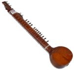 Sitar- Ravi Shankar Style With Fiber Hard Case- Studio Sitar- Semi Pro- 7 Main String, 12 to 13 Sympathetic Strings, Tun Wood, Traveler Model, Extra Strings, Few Mizrabs, With Pick-Up - Image 11