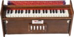 Harmonium Dulcetina With Five Drone- Teak Wood By Kaayna Musicals, Compact Size, Easy to Carry, 3½ Octaves, Natural Wood Colour, Gig Bag, Bass & Male Reed- 440 Hz, Suitable for Yoga, Bhajan, Kirtan, Shruti, Mantra, Chanting - Image 6
