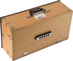 Safri Harmonium- Teak Color- Melamyne Matte Finish- Portable, Traveler, Baja- 3¼ Octave, 9 Stops- 4 Drone, Two Set Reed- Bass/Male, Gig Bag, Tuning 440 Hz, For Yoga, Bhajan, Kirtan, Mantra, Vocal, Shruti - Image 16