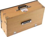 Safri Harmonium- Teak Color- Melamyne Matte Finish- Portable, Traveler, Baja- 3¼ Octave, 9 Stops (4 Drone), Two Set Reed- Bass/Male, Gig Bag, Tuning 440 Hz, For Yoga, Bhajan, Kirtan, Mantra, Vocal, Shruti - Image 17