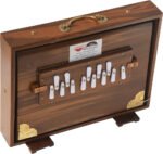 Shruti Box Teak Wood Size (16″ X 12″ X 3″) Inches- 440 Hz, Gig Bag, Natural Color, Key- C To C (Lower Tone), Surpeti, Yoga, Bhajan, Kirtan, Mantra, Drone, Vocal - Image 3