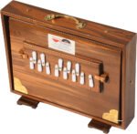 Shruti Box Teak Wood Size (16″ X 12″ X 3″) Inches- 440 Hz, Gig Bag, Natural Color, Key- C To C (Lower Tone), Surpeti, Yoga, Bhajan, Kirtan, Mantra, Drone, Vocal - Image 6