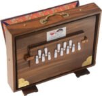 Shruti Box Teak Wood Size (16″ X 12″ X 3″) Inches- 440 Hz, Gig Bag, Natural Color, Key- C To C (Lower Tone), Surpeti, Yoga, Bhajan, Kirtan, Mantra, Drone, Vocal - Image 2