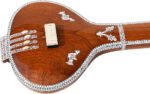 Tanpura, Tambura, Tanpuri, 4 Main String, Tun Wood, Beautiful Craft Work, Sweet Sound, Natural Wood Colour, Comes with A Gig Bag, Extra Strings For Yoga, Bhajan, Kirtan, Mantra, Chant, Raaga, Drone, Shruti - Image 9