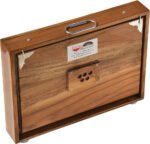 Shruti Box Teak Wood Size (16″ X 12″ X 3″) Inches- 440 Hz, Gig Bag, Natural Color, Key- C To C (Lower Tone), Surpeti, Yoga, Bhajan, Kirtan, Mantra, Drone, Vocal - Image 13