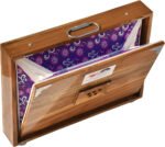 Shruti Box Teak Wood Size (16″ X 12″ X 3″) Inches- 440 Hz, Gig Bag, Natural Color, Key- C To C (Lower Tone), Surpeti, Yoga, Bhajan, Kirtan, Mantra, Drone, Vocal - Image 10