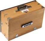 Safri Harmonium- Teak Color- Melamyne Matte Finish- Portable, Traveler, Baja- 2¾ Octave, 4 Stops- 2 Drone, Two Set Reed- Bass/Male, Gig Bag, Tuning 440 hz, For Yoga, Bhajan, Kirtan, Mantra, Vocal, Shruti - Image 16