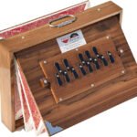 Shruti Box Teak Wood Size (16″ X 12″ X 3″) Inches- 440 Hz, Gig Bag, Natural Color, Key- C To C (Lower Tone), Surpeti, Yoga, Bhajan, Kirtan, Mantra, Drone, Vocal