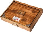 Shruti Box Teak Wood Size (16″ X 12″ X 3″) Inches- 440 Hz, Gig Bag, Natural Color, Key- C To C (Lower Tone), Surpeti, Yoga, Bhajan, Kirtan, Mantra, Drone, Vocal - Image 18