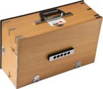 Safri Harmonium- Teak Color- Melamyne Matte Finish- Portable, Traveler, Baja- 2¾ Octave, 4 Stops- 2 Drone, Two Set Reed- Bass/Male, Gig Bag, Tuning 440 Hz, For Yoga, Bhajan, Kirtan, Mantra, Vocal, Shruti - Image 15